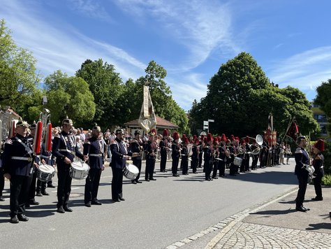 Prozession Bürgerwehr Amtzell